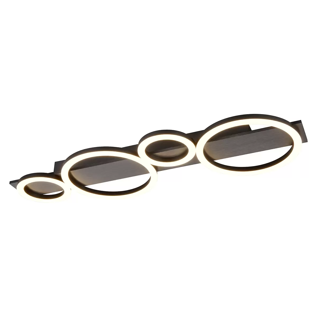 LED-Deckenleuchte Lumos schwarz,silber