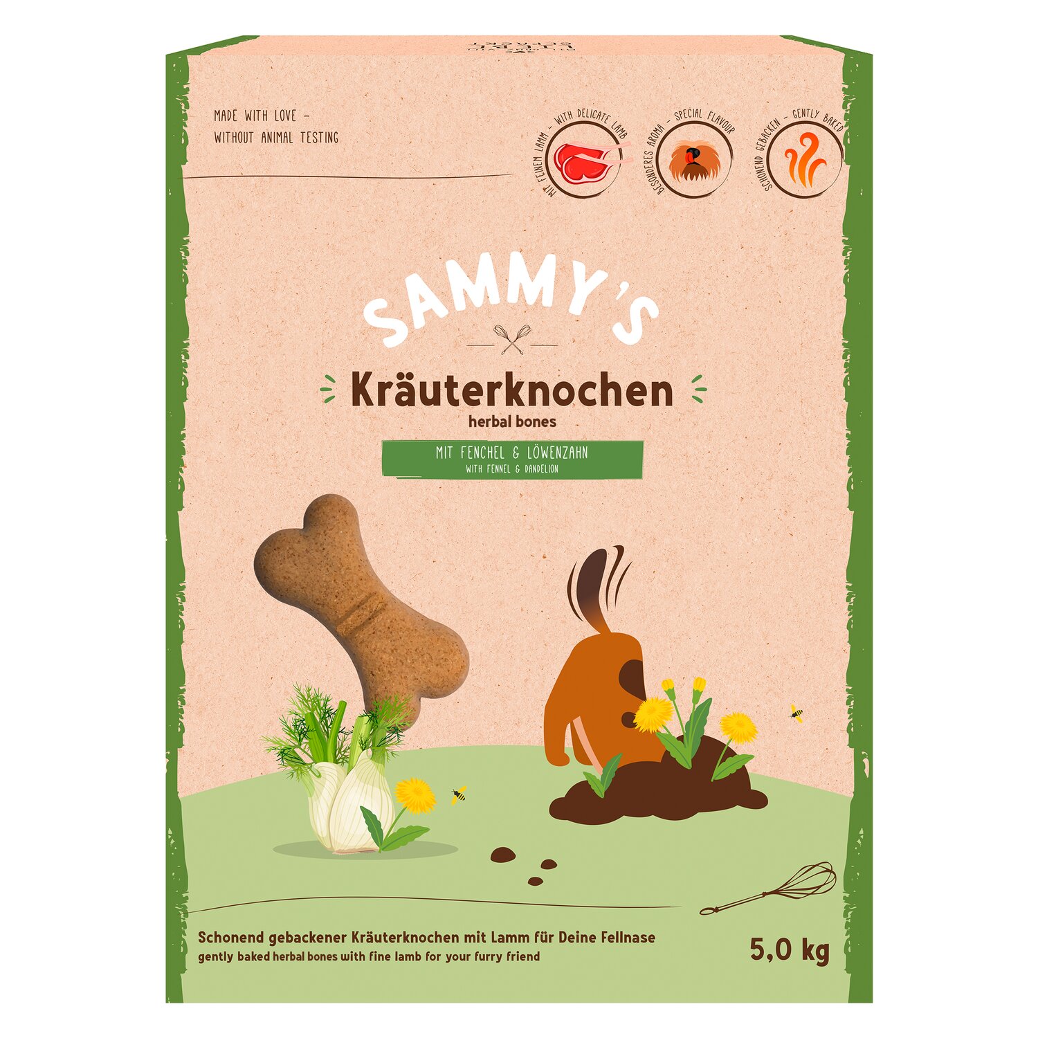 bosch Sammy's Kräuterknochen  - 1.0 kg