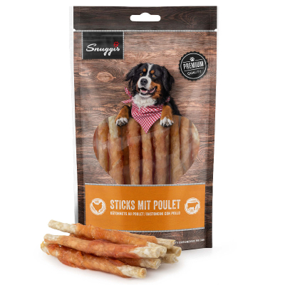 Snuggis Hundesnack Sticks mit Poulet 160g