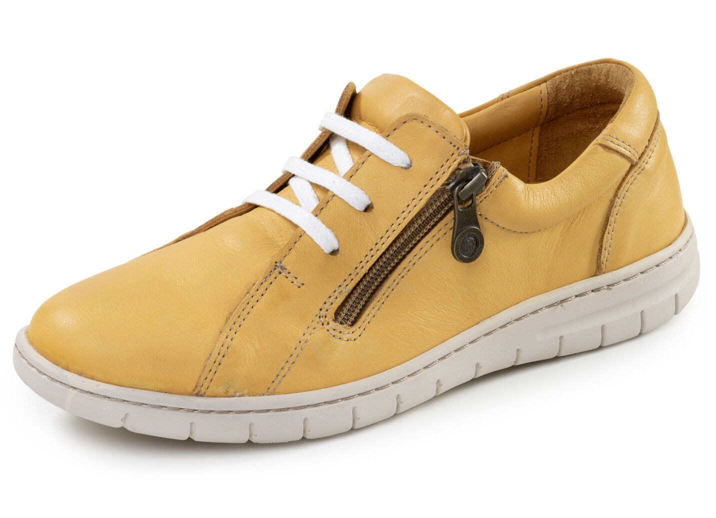 ELENA EDEN, bequeme Damen-Schnürschuhe, Weite G, mit herausnehmbarem Fussbett