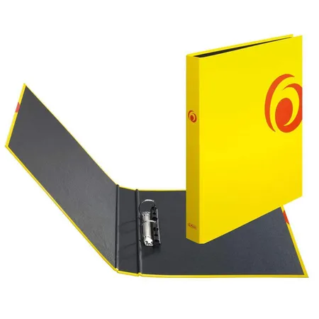 Herlitz maX.file Ringbuch Fresh Colour, gelb, A4, 2-Ring