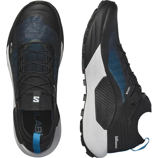 Salomon Unisex S/Lab Genesis Black/White/Blue Danube