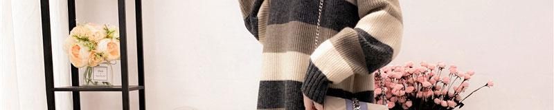 Levsayte - Zwangerschapsmock-neck colorblock trui / legging / set