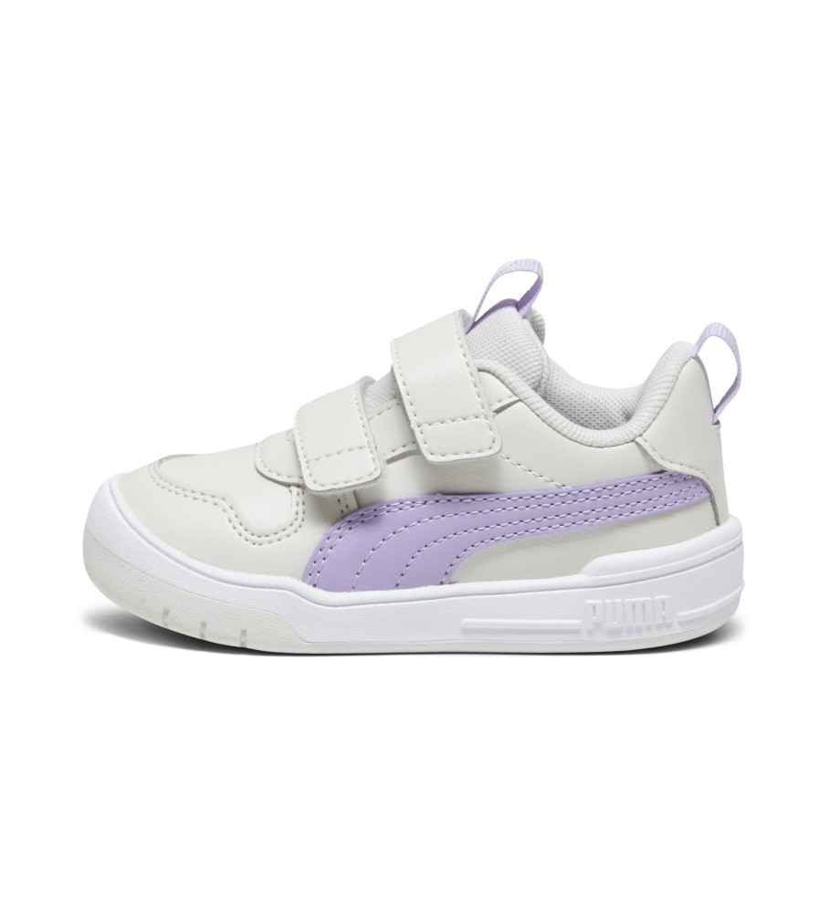 Tênis Puma Multiflex SL V, branco-creme