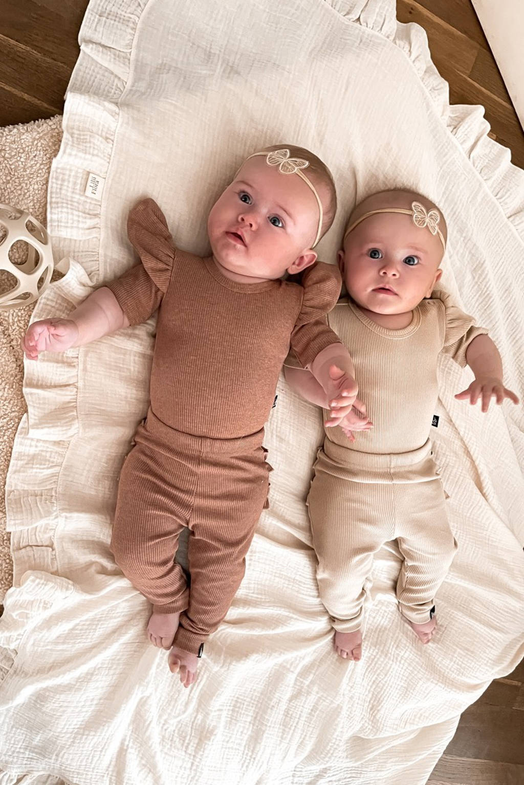 Babystyling babybroek roze