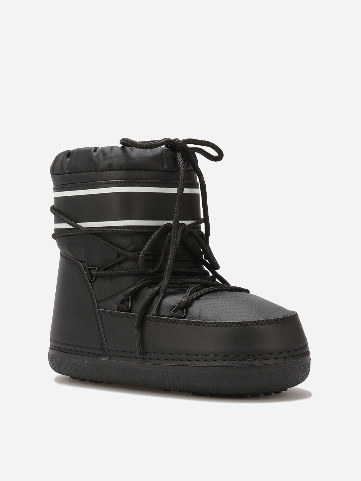 Bottes de neige bi-matières- Noir