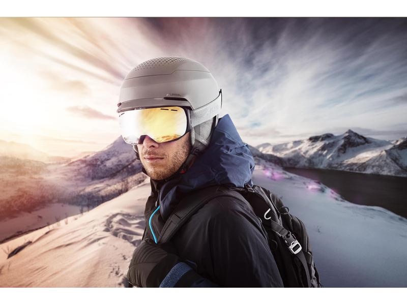 alpina Skibrille Granby Q-Lite Lila Komfortable Skibrille