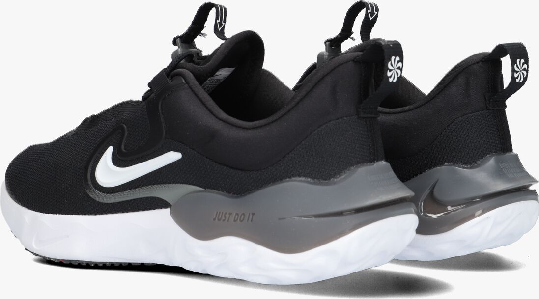 NIKE zwarte nike lage sneakers nike run flow (gs)