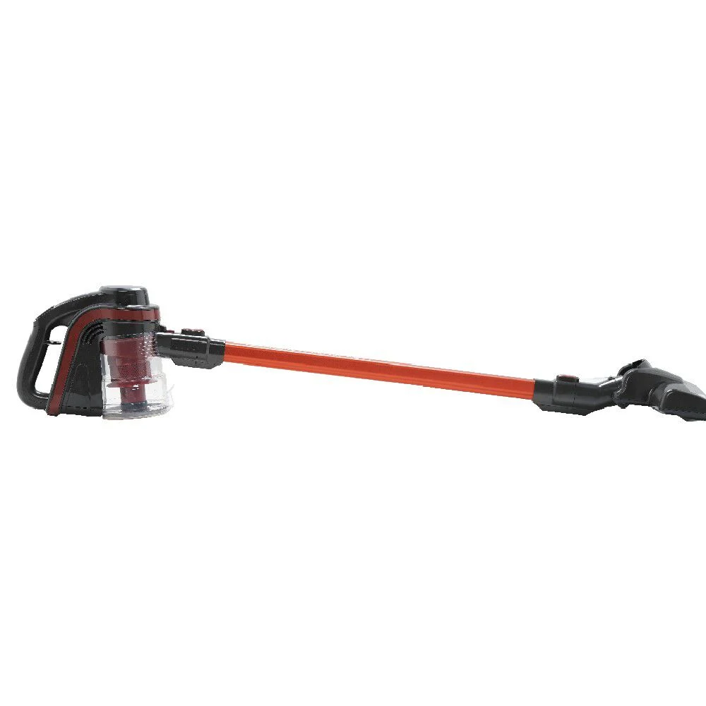 Aspirateur 2 en 1 sans fil sans sac silencieux Homday rouge
