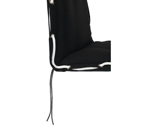 Zitkussen 64 x 118 x 8 cm antraciet