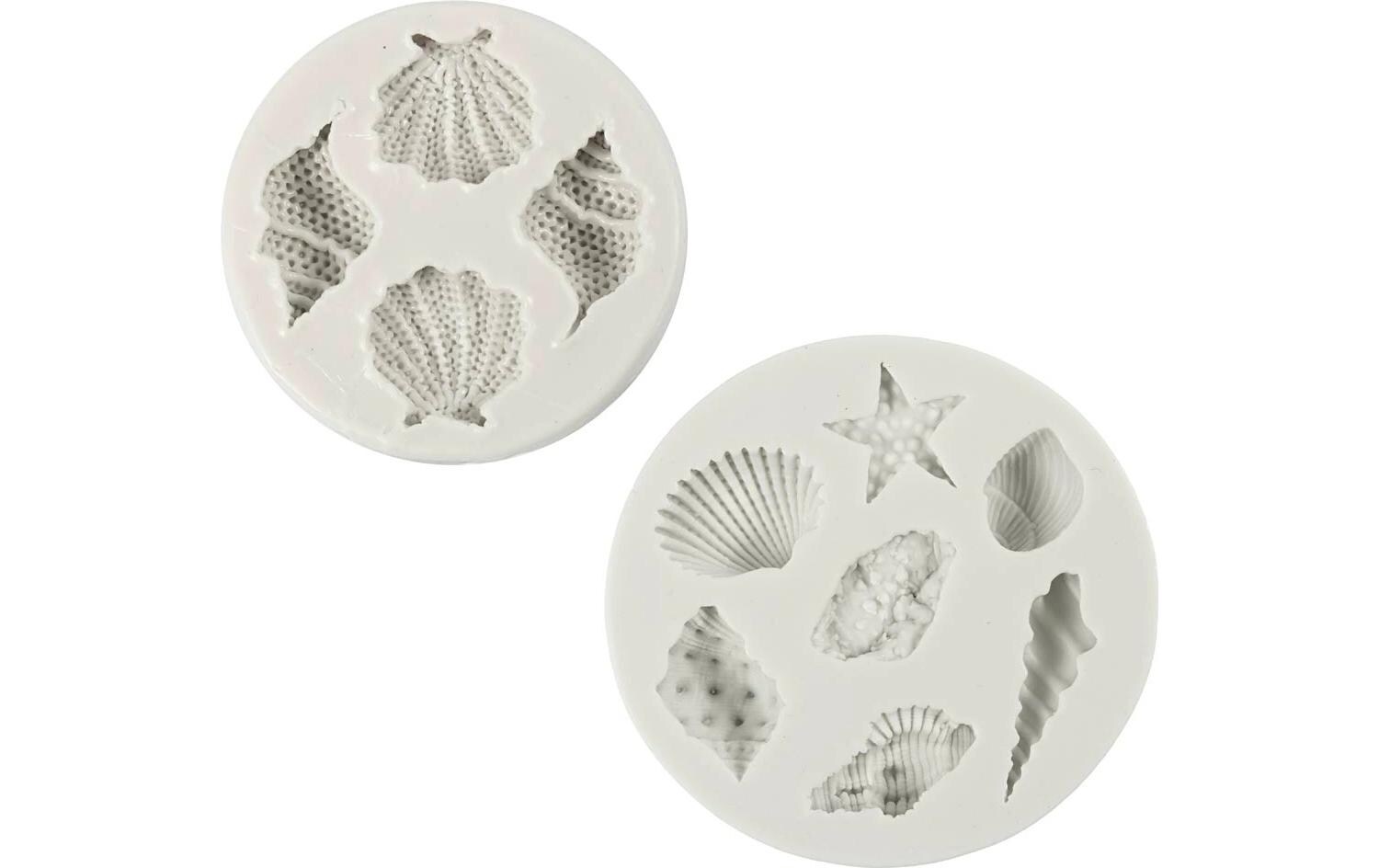 Versiegelung Giessformen Silikon Seestern, 11 MotiveFlexibles Silikonmaterial