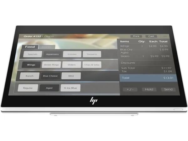HP Engage One Prime - Alt-i-én - 1 x Snapdragon APQ8053 op til - RAM 4 GB - flash - eMMC 32 GB - Qualcomm Adreno 506 - 802.11a/b/g/n/ac, Bluetooth 4.2 - Android 8.1 (Oreo) - skærm: LED 14
