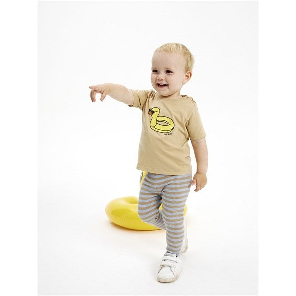 Køb THE NEW Siblings Blue Fog Fro Uni Rib Leggings