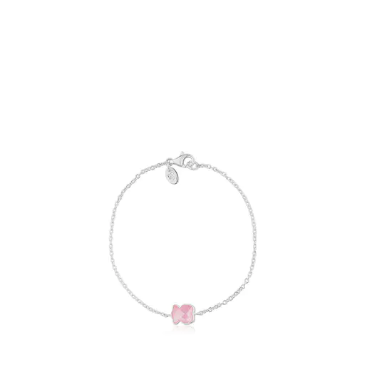 Pulseira TOUS Color prateada com quartzo