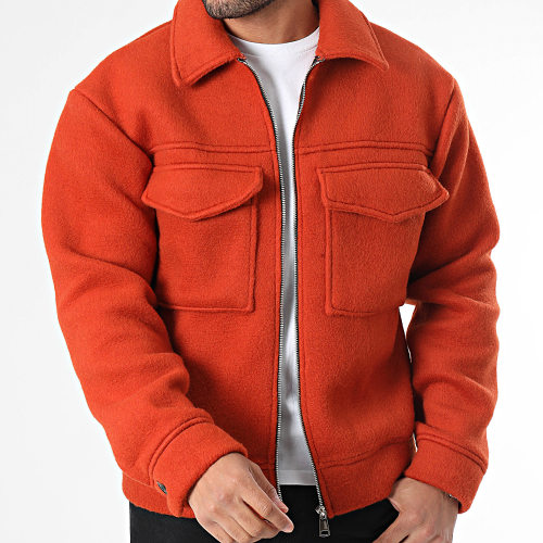Veste Zippée Orange