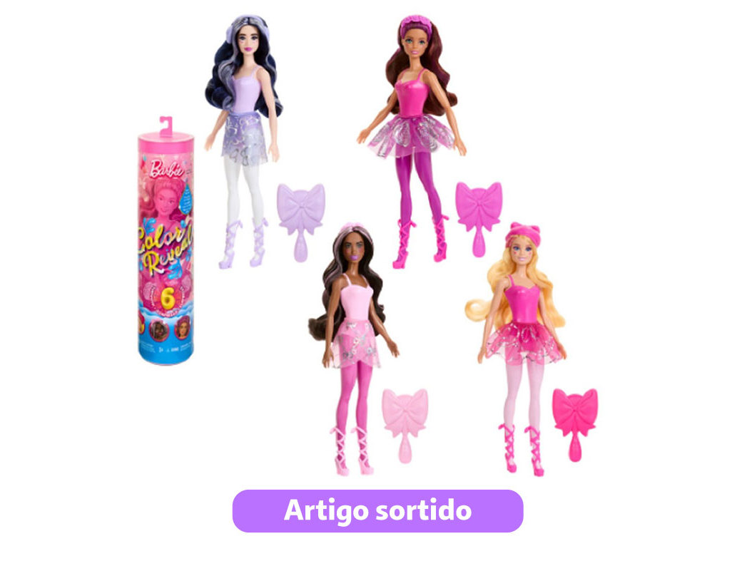 COLOR REVEAL BALLET BARBIE MODELOS SORTIDOS