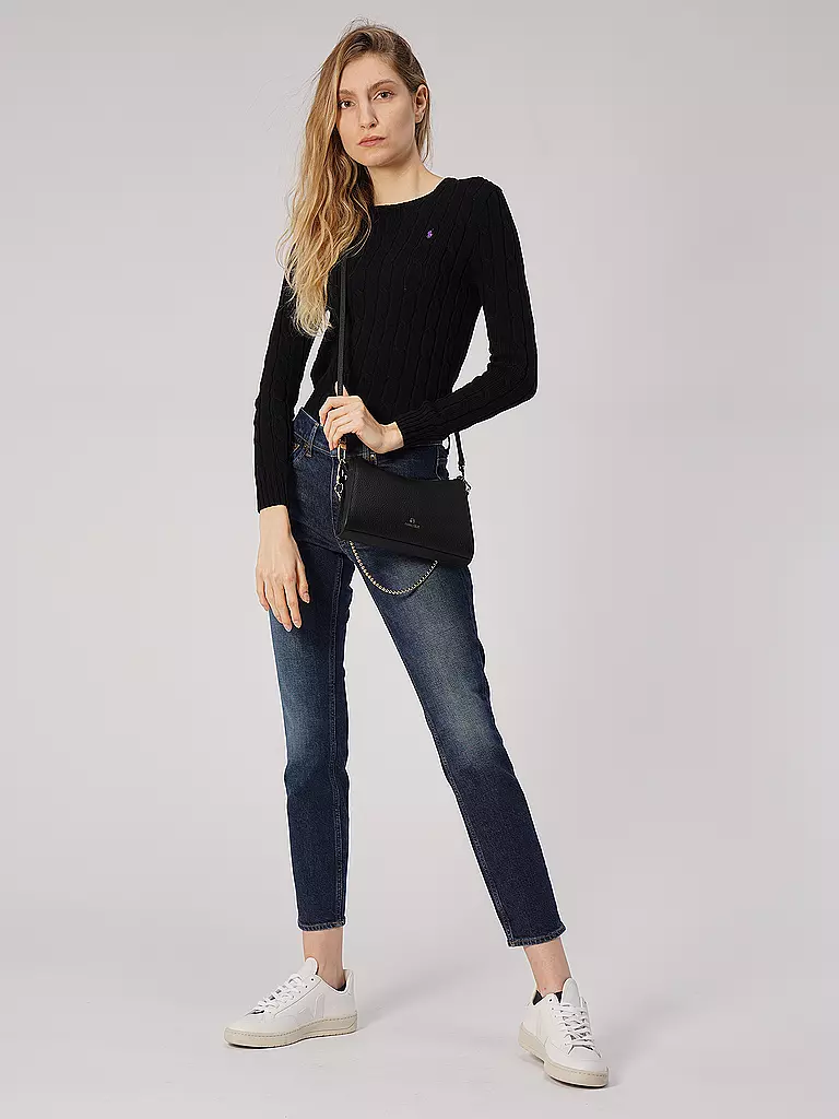 POLO RALPH LAUREN Pullover Slim Fit JULIANNA schwarz