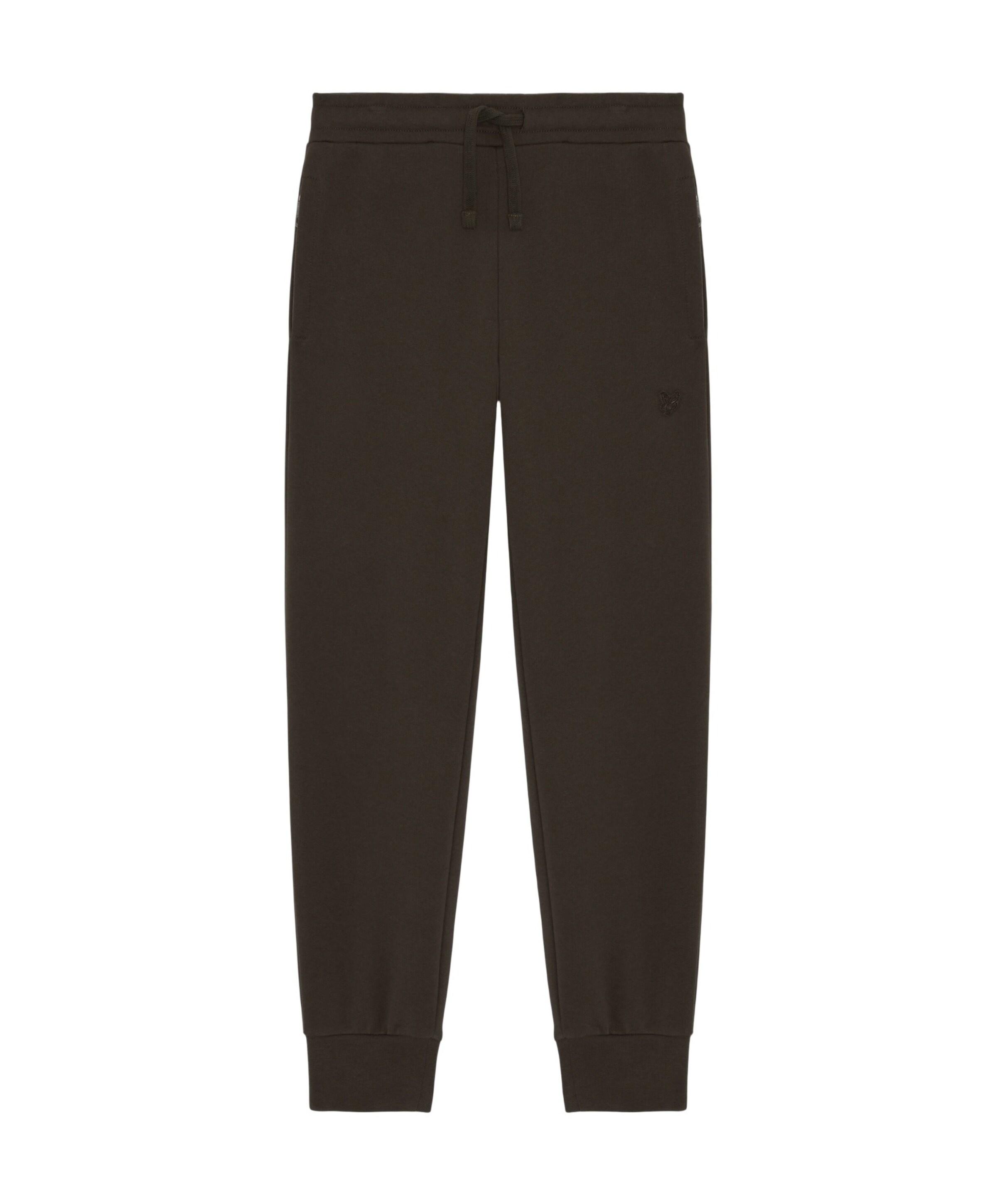 Lyle & Scott Heavy Weight Sweatpant jongens broek bruin