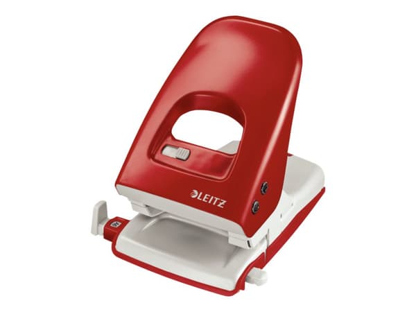 Leitz NeXXt - Hullstanser - 40 ark / 4 mm - metall - rød