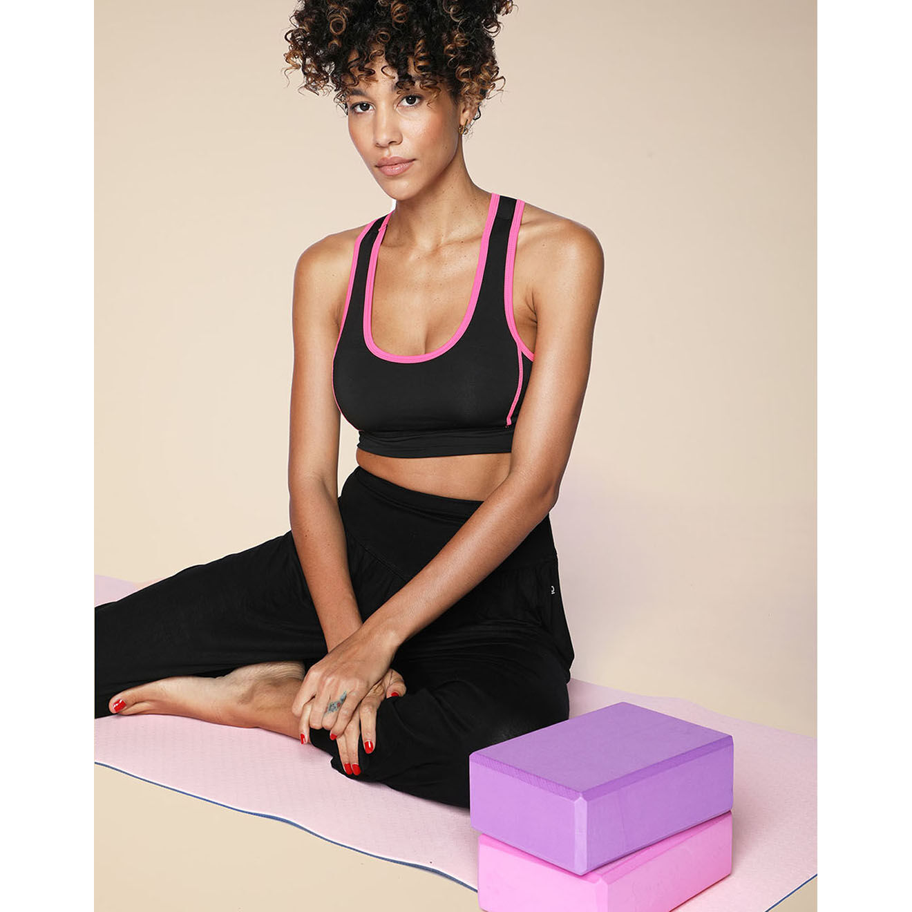 Onamaste Bloc de Yoga rose