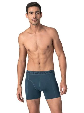 Muchachomalo Solid Zwembroek Blauw SOLID2062-47-Blue kopen