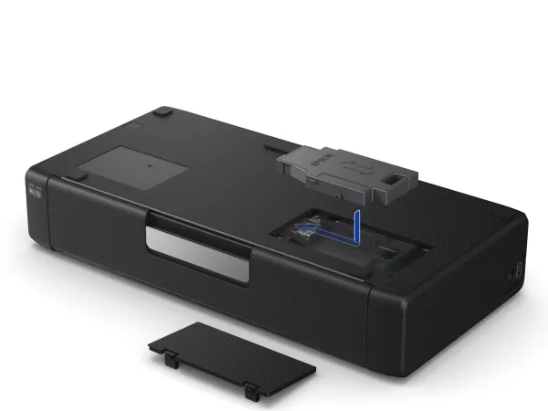 Epson WorkForce WF-100W - Printer - farve - blækprinter - A4/Legal - 5760 x 1440 dpi - op til 7 spm (mono) / op til 4 spm (farve) - kapacitet: 20 ark - USB 2.0, Wi-Fi(n)