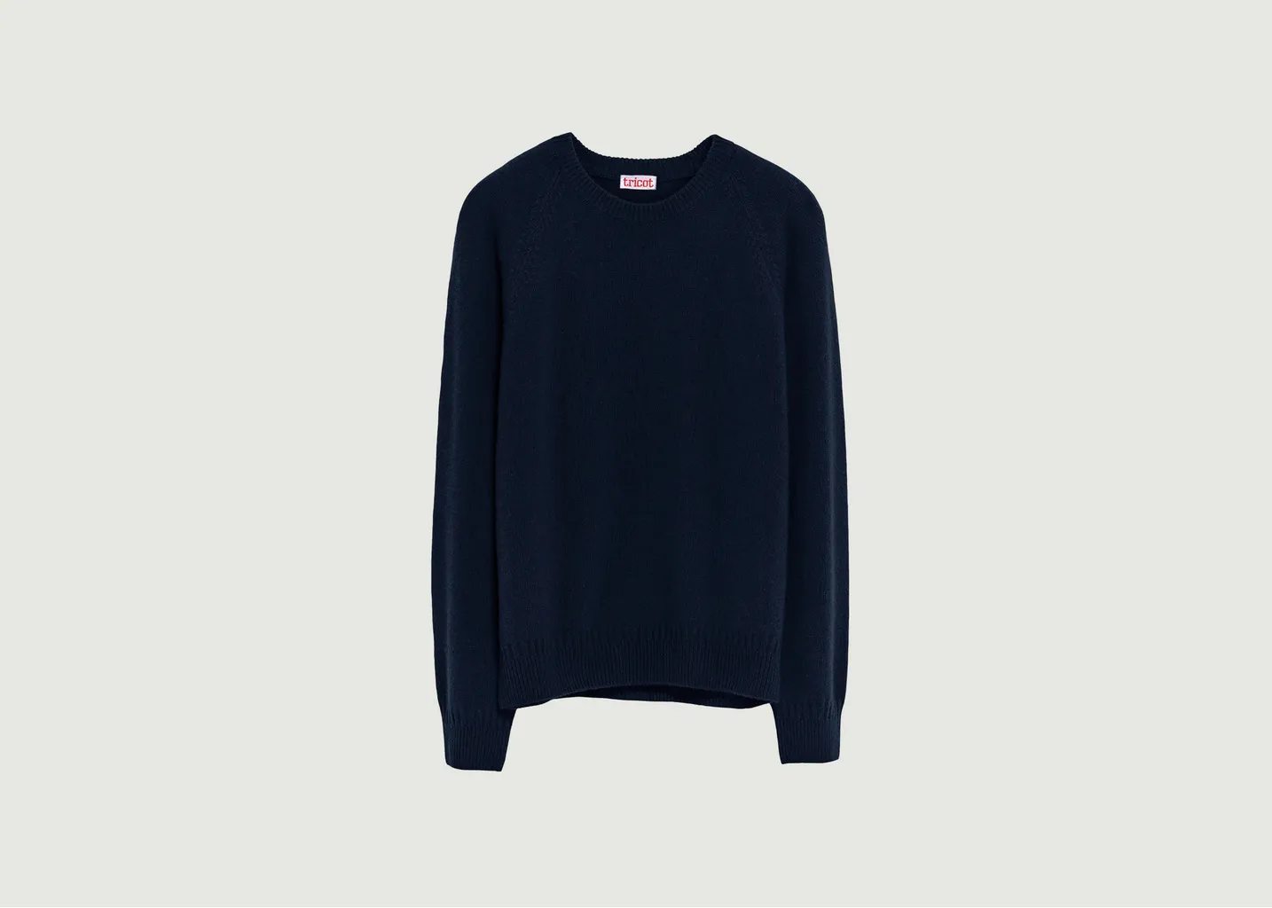 Pull Col Rond En Cachemire Tricot
