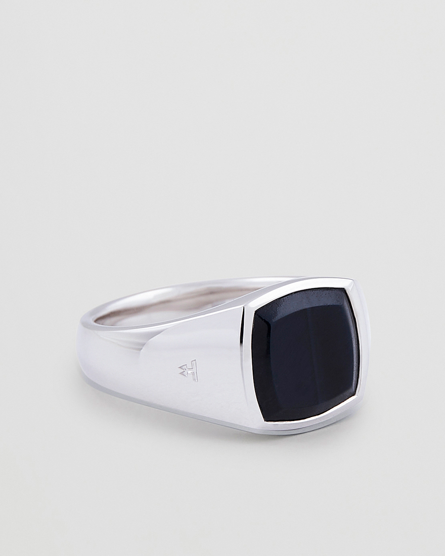 Tom Wood Kay Ring Blue Hawk Eye
