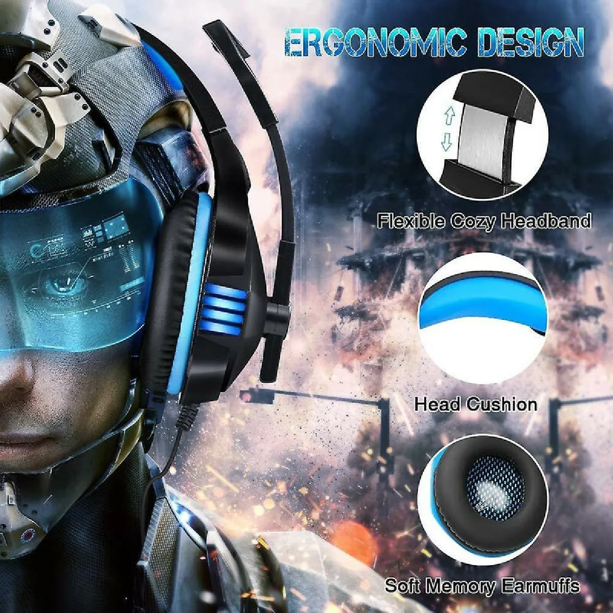 Chrono Gaming Blanc
