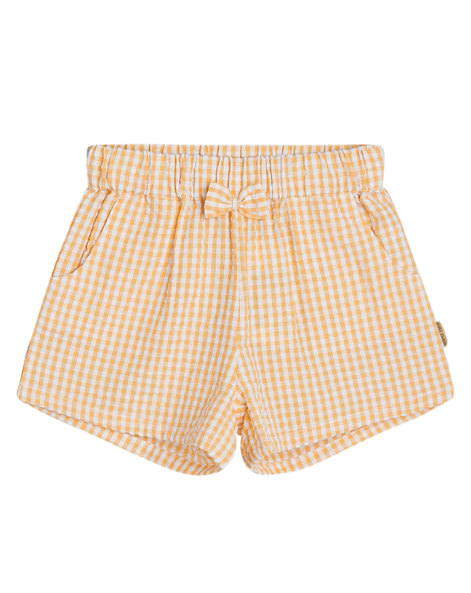 Shorts HANNAN kariert in ochre