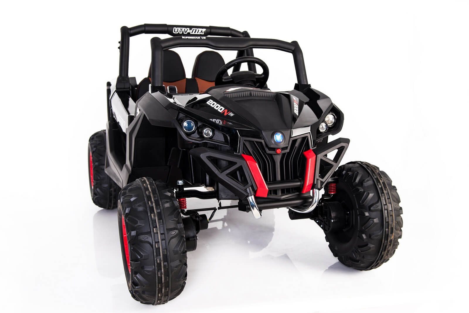 Carrinho elétrico infantil BoGi XXL UTV de 2 lugares, modelo premium, 2x200W 24V 14Ah