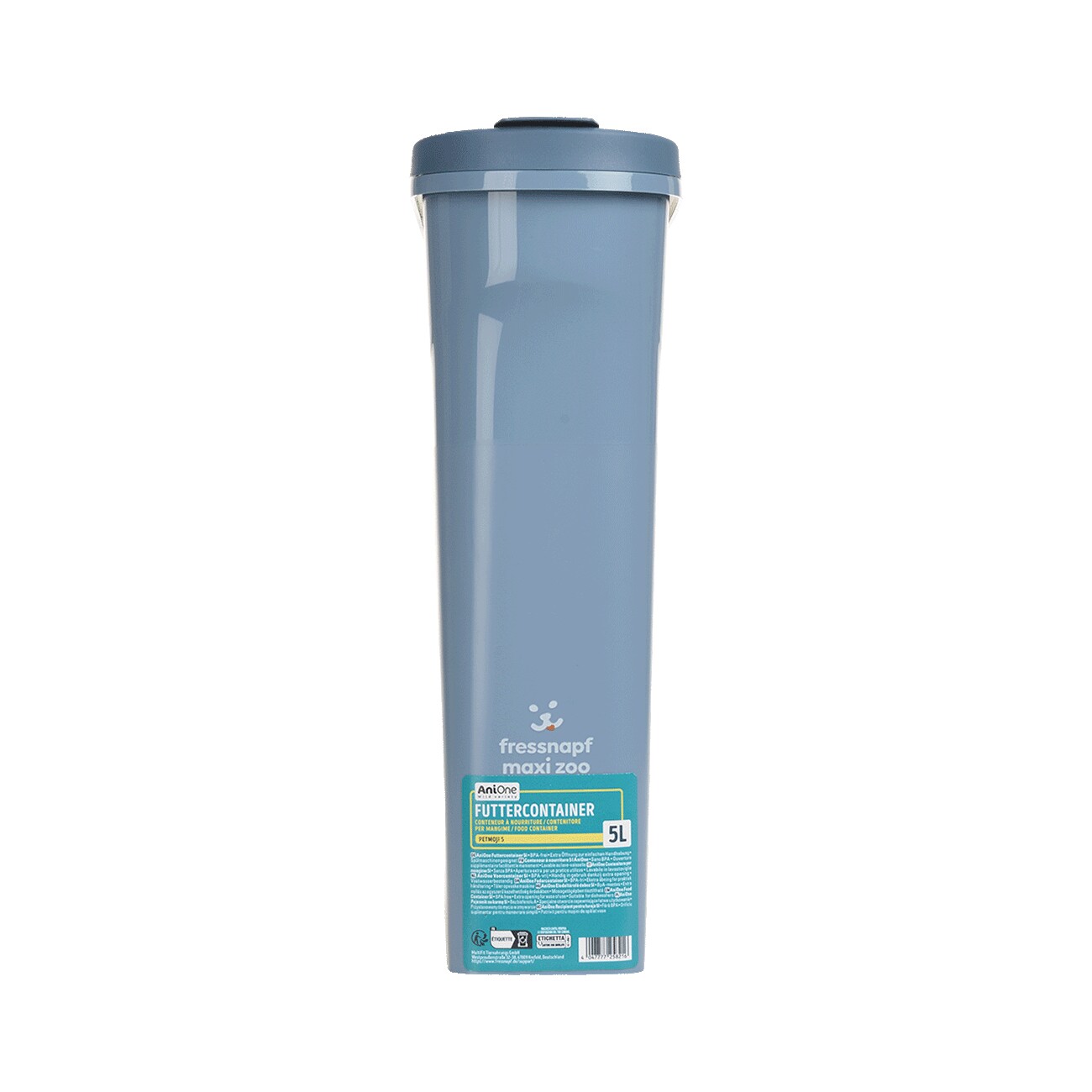 AniOne Futteraufbewahrung blau 5 l