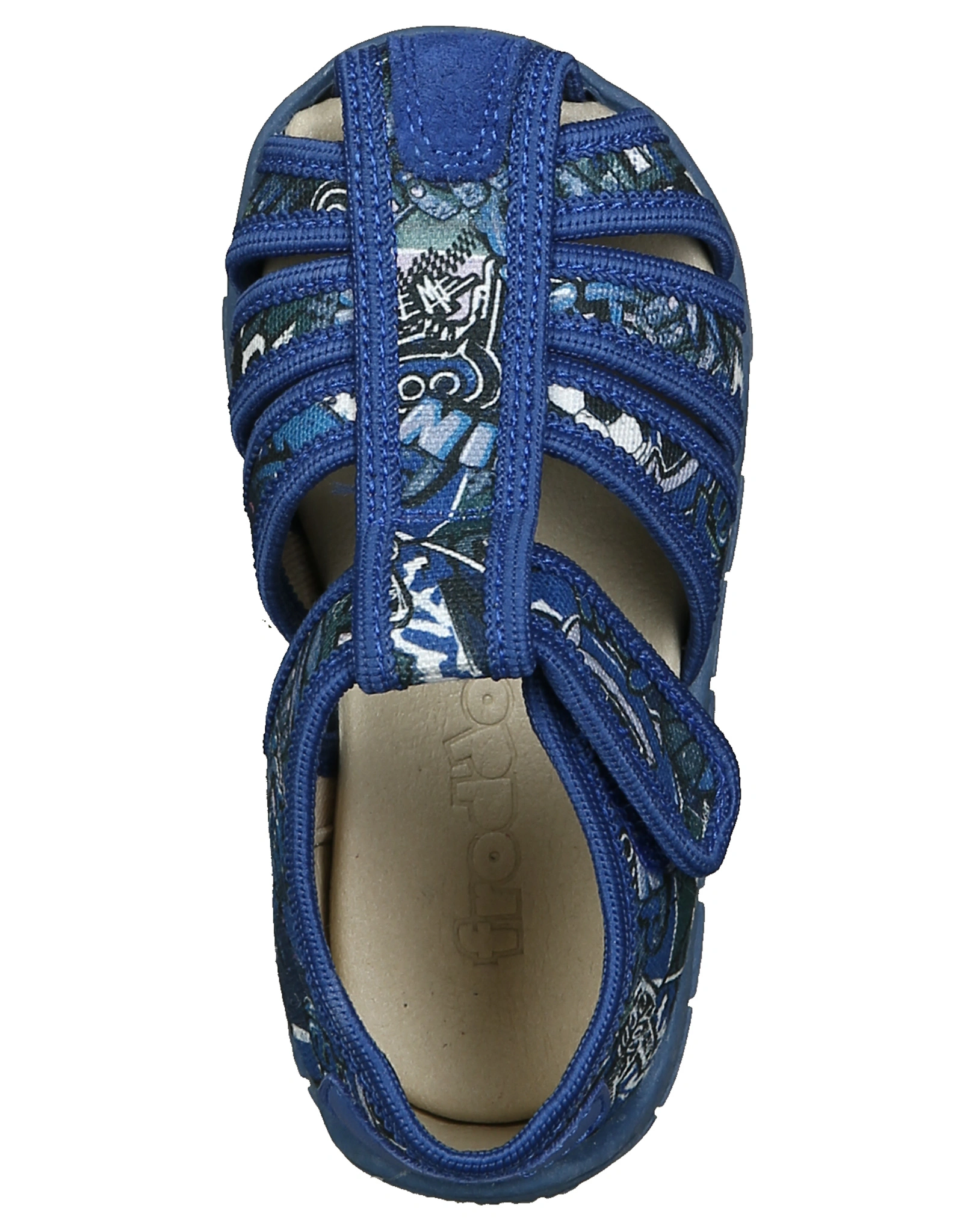 Sandalen SOCCER mit Zehenschutz in blue