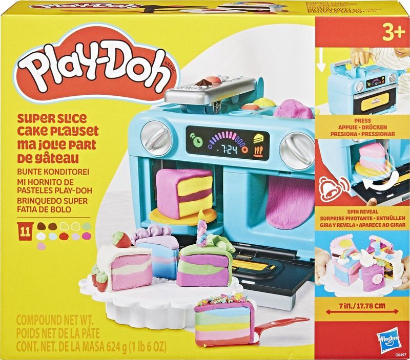 Play-Doh - Taart met Laagjes - Speelset - Multicolor - Kunststof