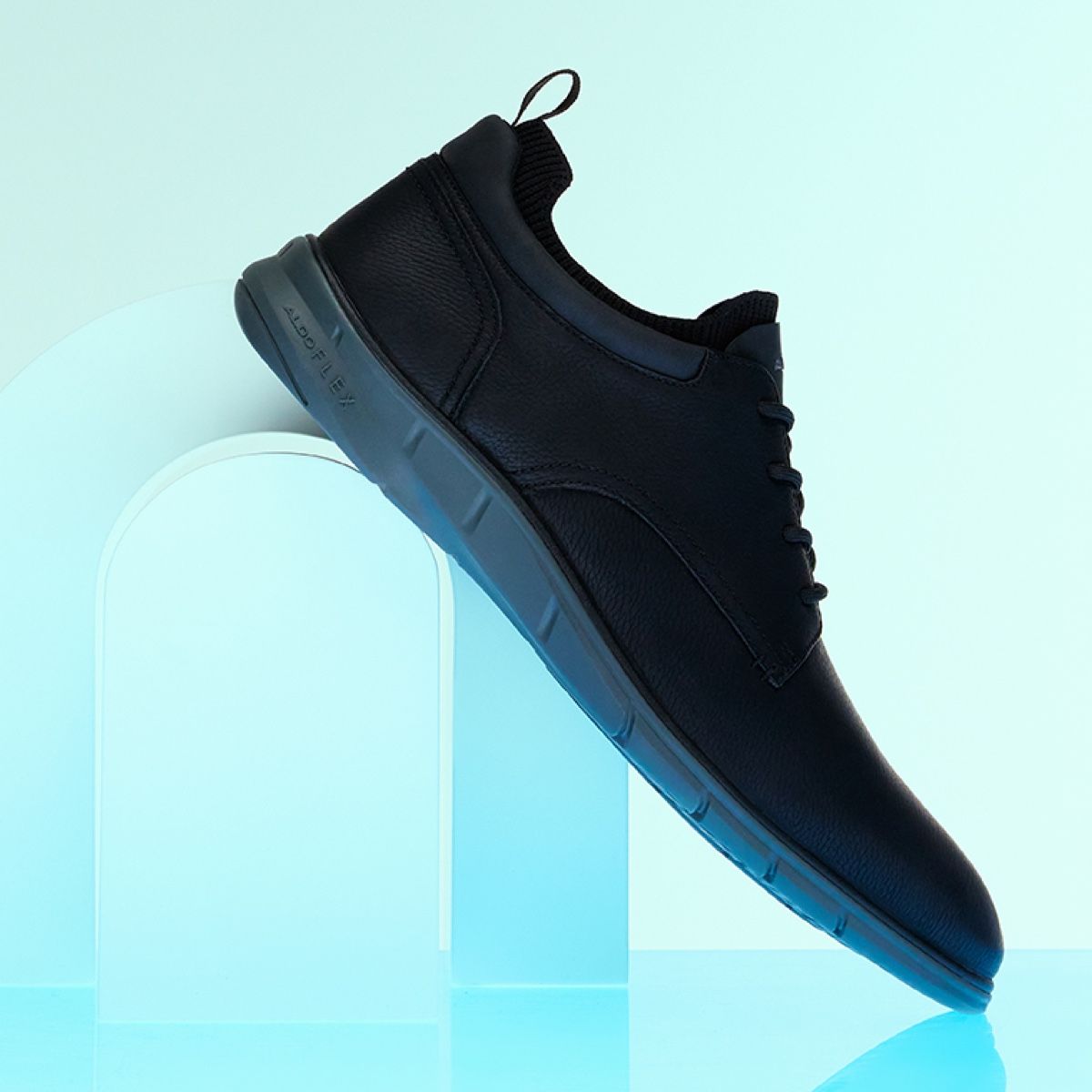 Walbi Black Men Casual Shoes
