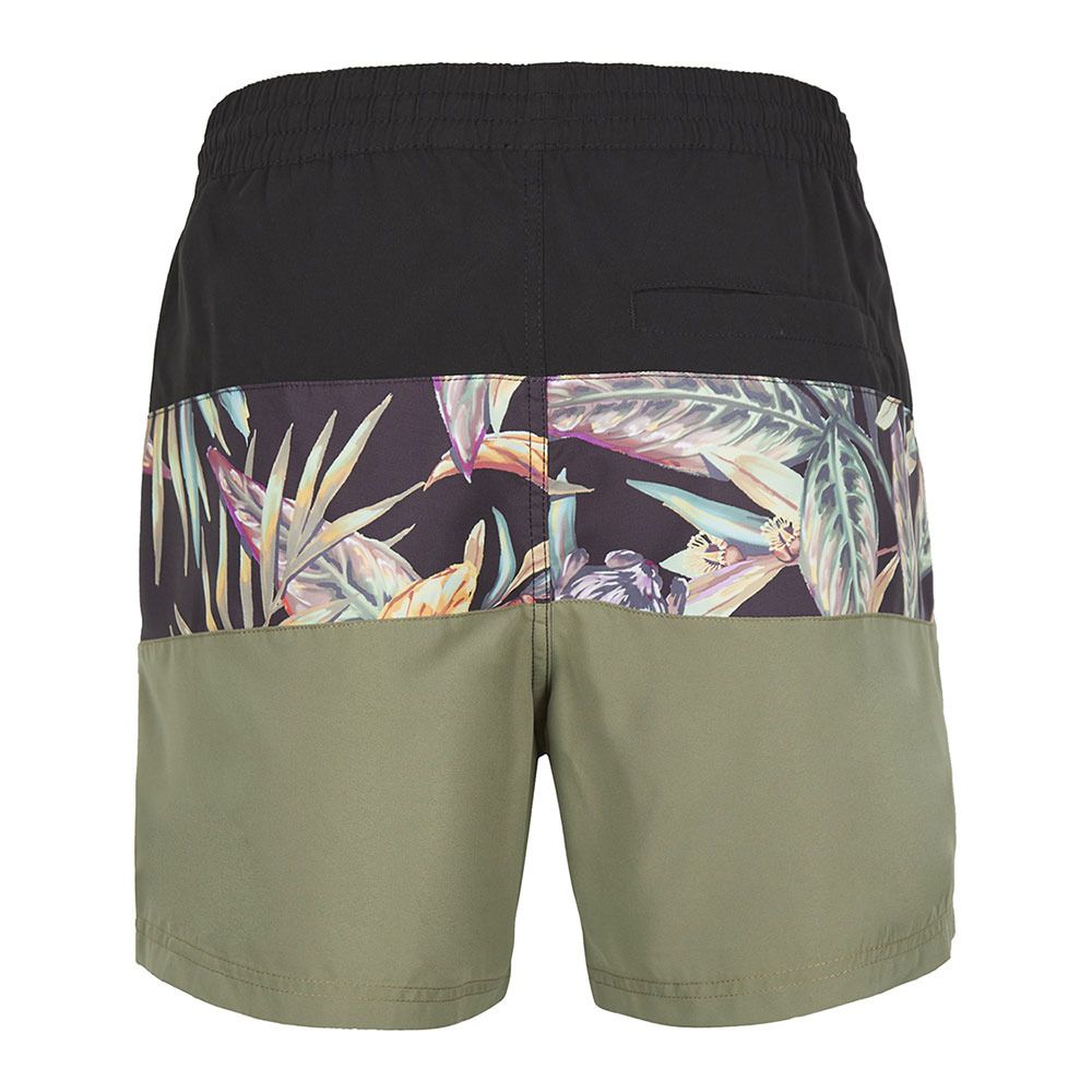 O'Neill CALI BLOCK 15'' - Short de bain Homme black tropical flower