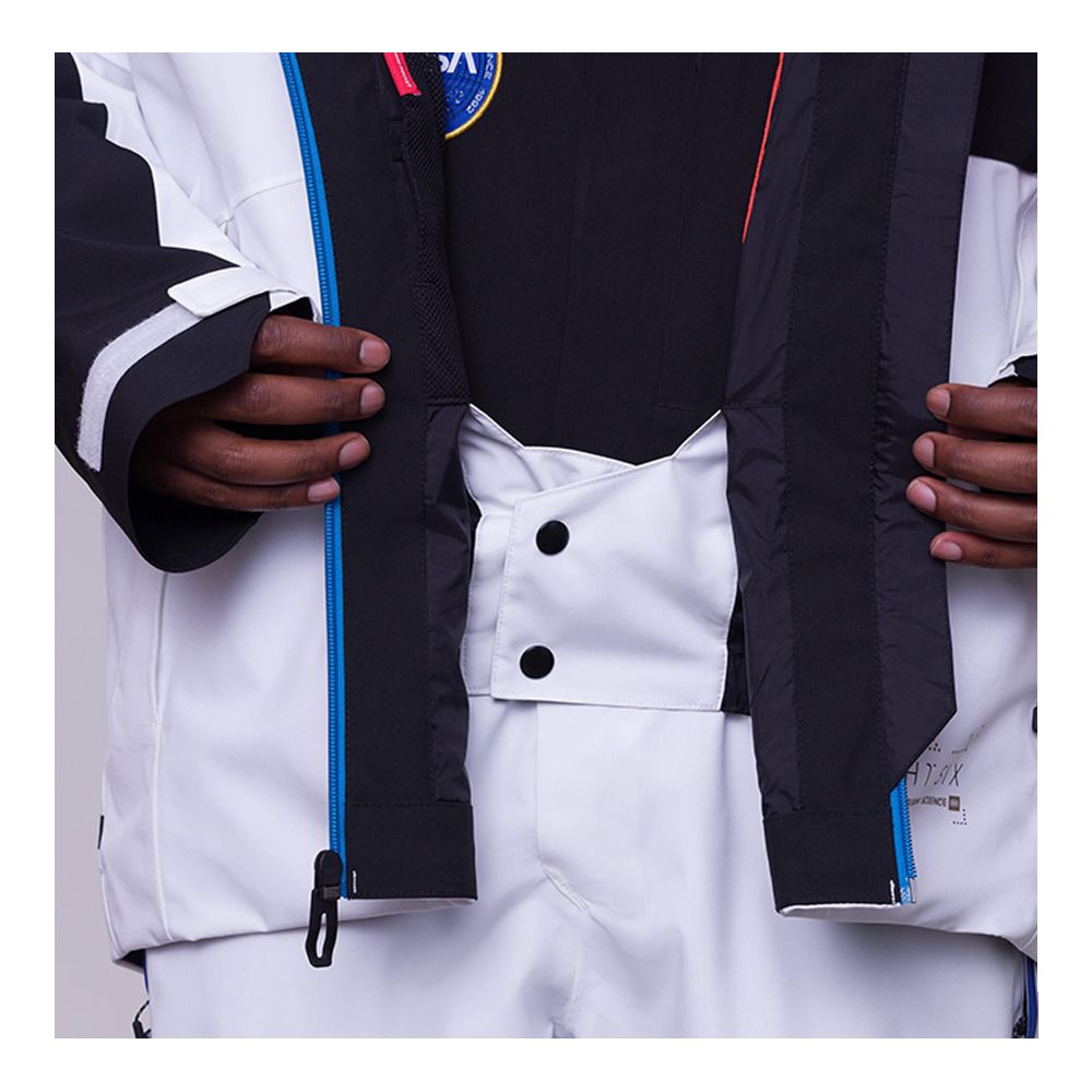 686 EXPLORATION THERMAGRPH - Veste ski Homme nasa white black