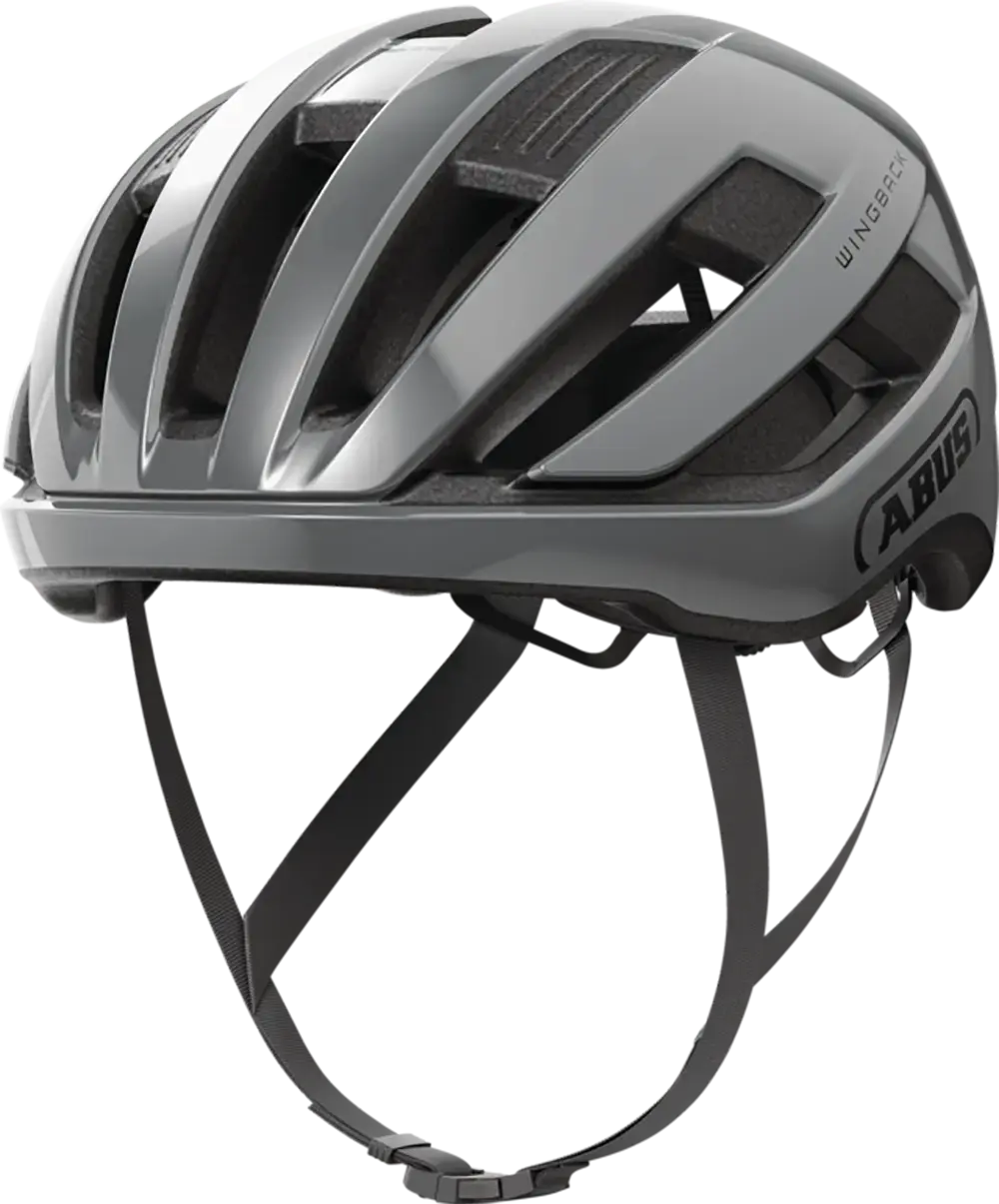 Abus WingBack Race Fietshelm Grijs