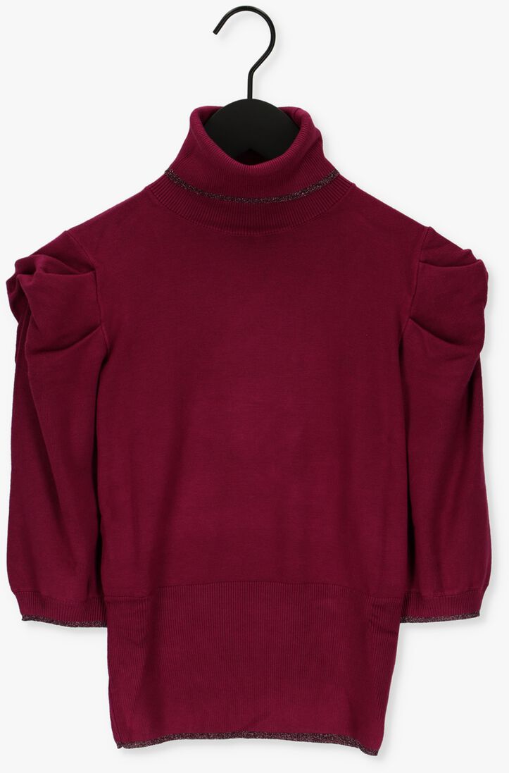 LIU JO paarse liu jo coltrui ecs maglia ciusa m/c glam