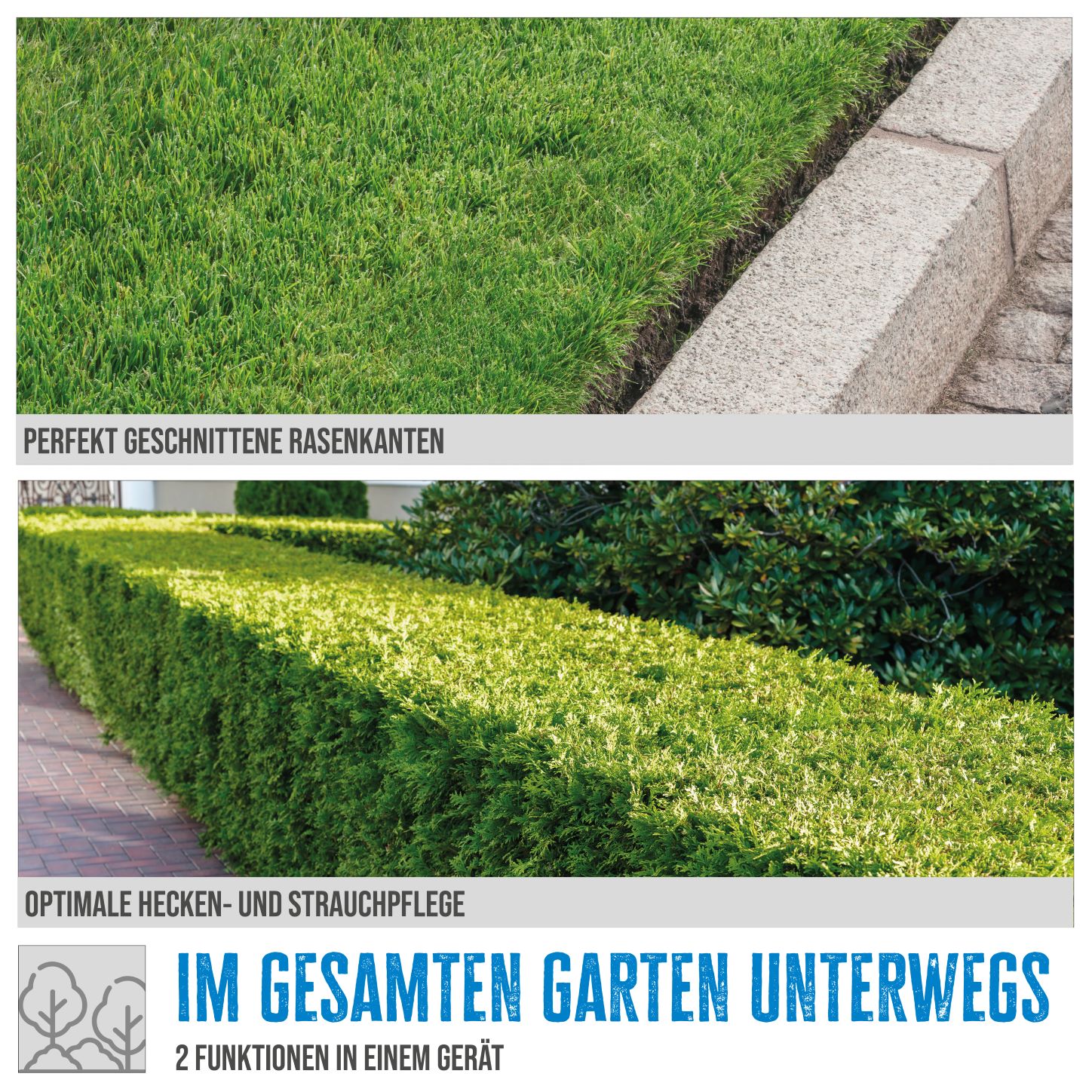 Güde Akku-Gartenpflege-Set GPS 7.2V-1.5 Li-Ion