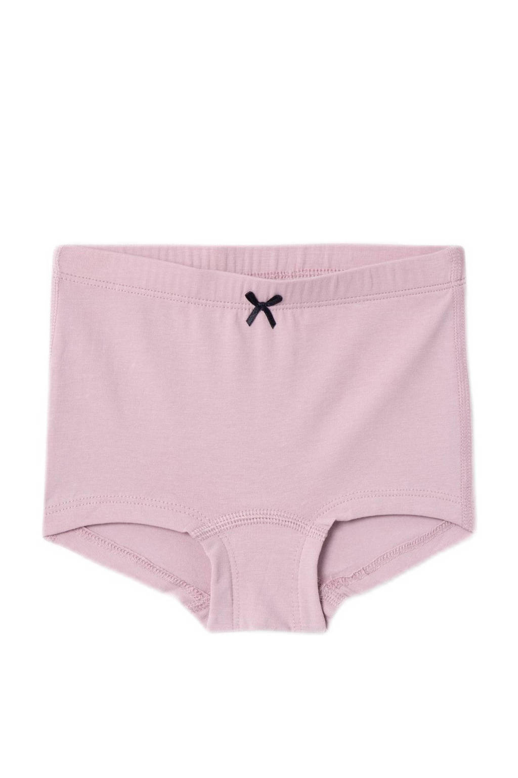 hipster NMFTIGHTS - set van 3 beige/lila/paars