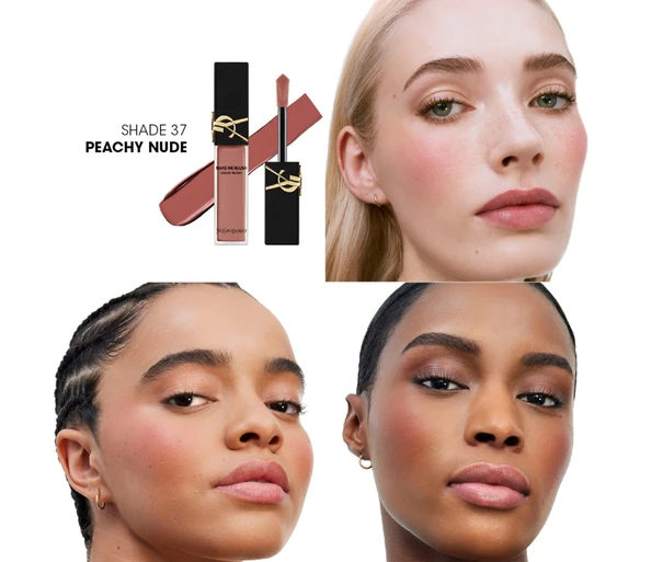Yves Saint Laurent Make Me Blush Liquid Blush37 Peachy Nude