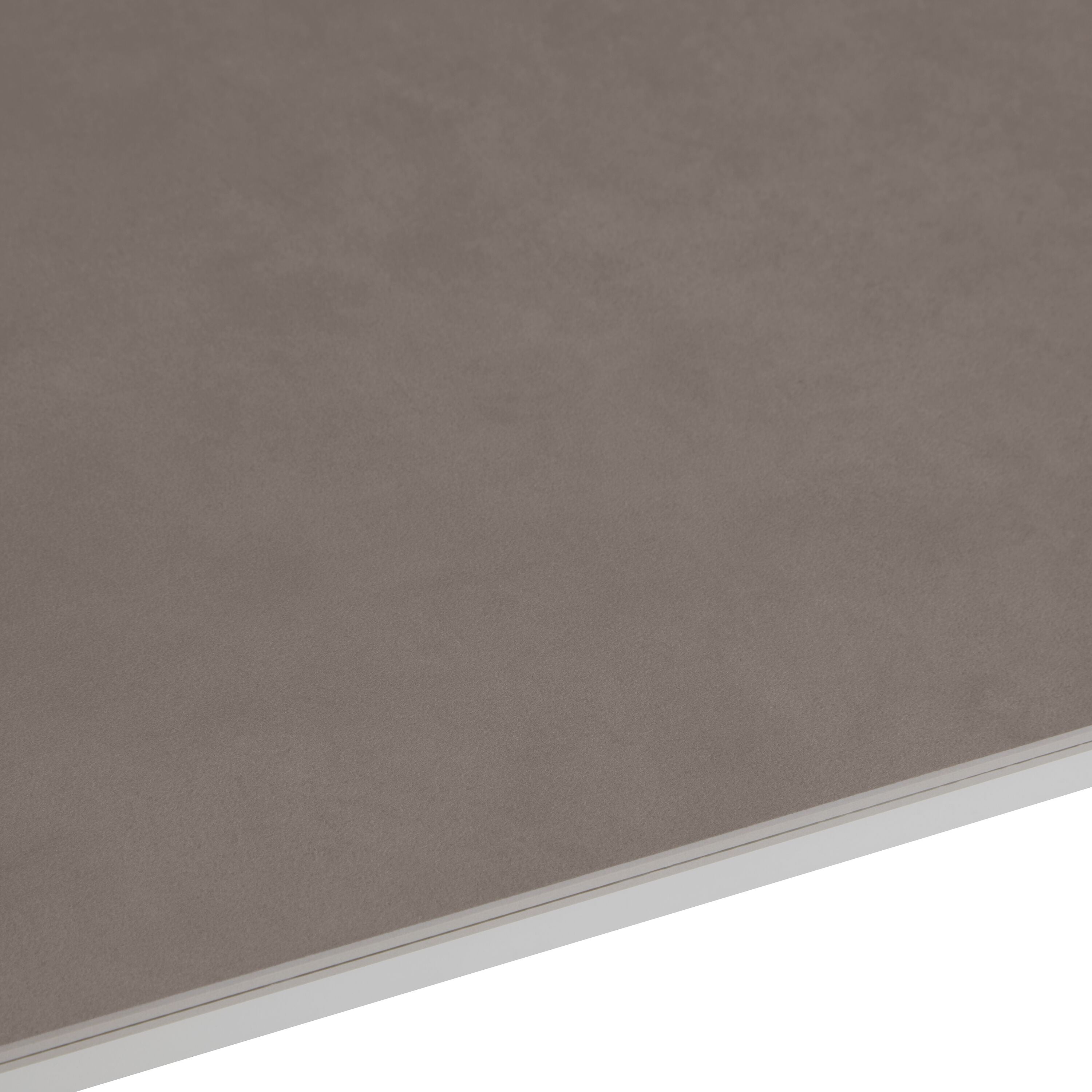 AVEA Salontisch - Beton hell / grau / B: 90.0 cm x T: 90.0 cm x H: 39.6 cm