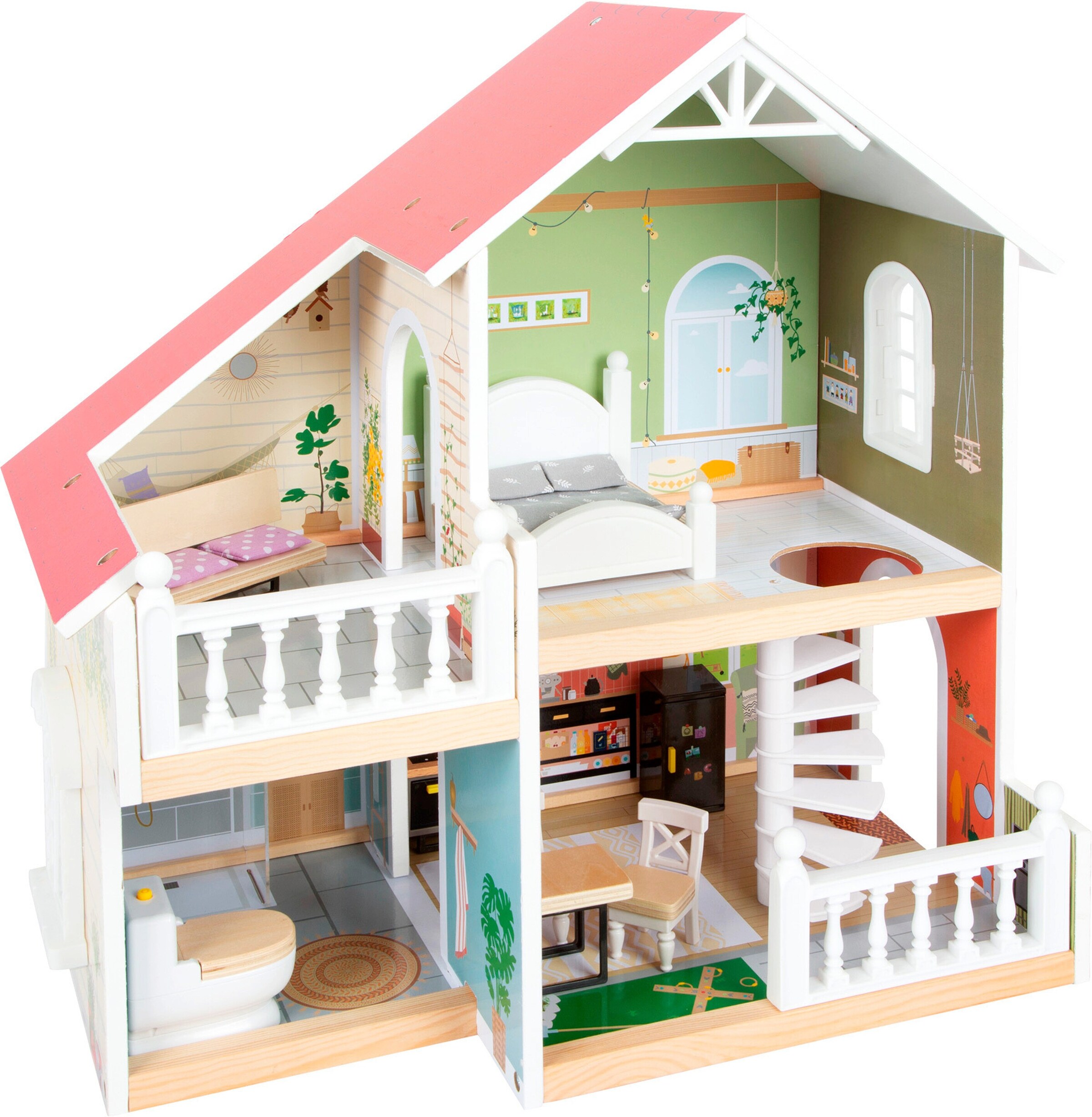 small foot Puppenhaus mit Dachterrasse