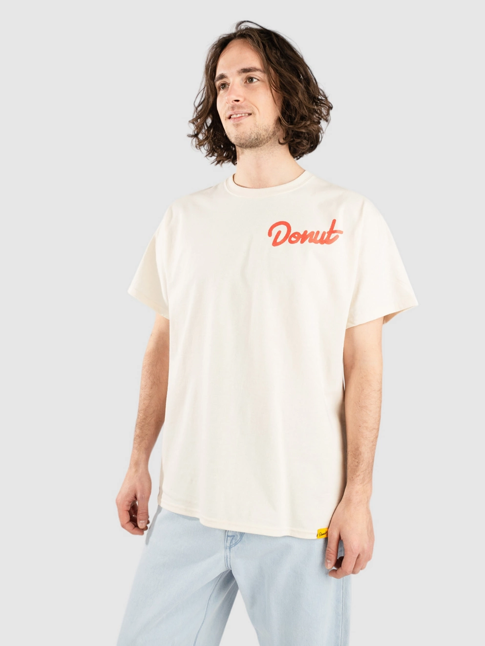 Donut Cap Heart T-Shirt natural