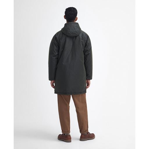 Barbour Winter Wax Parka Frakke, Fern, M