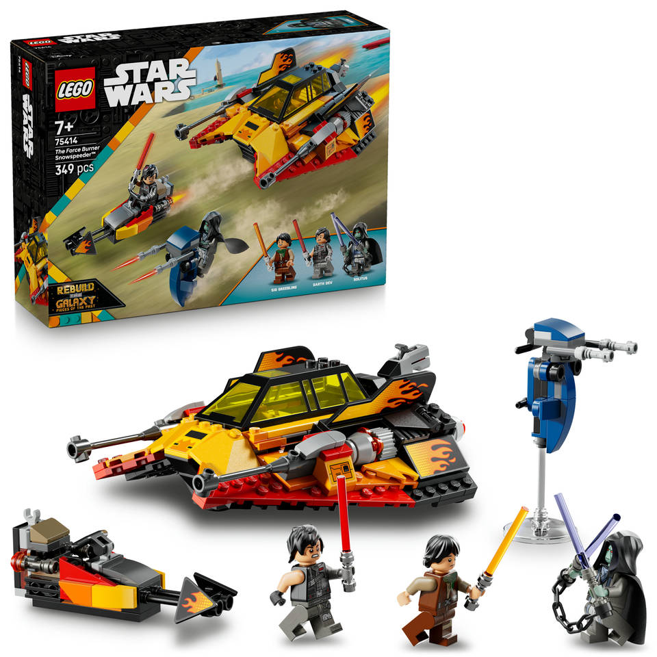 LEGO Star Wars Rebuild The Galaxy The Force Burner Snowspeeder 75414