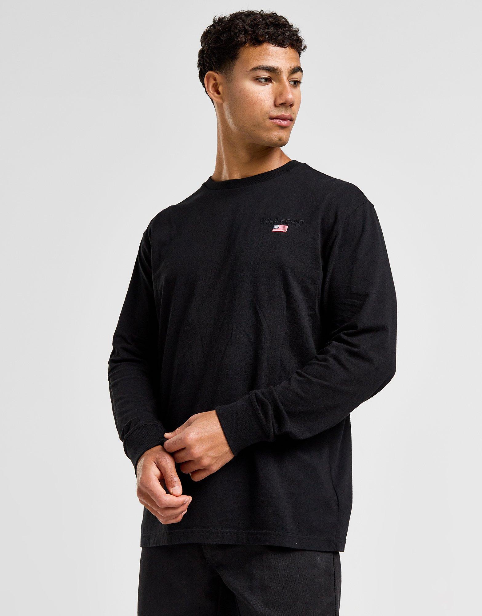 Polo Sport T-shirt Manches Longues Homme