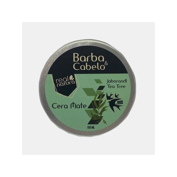 Real Natura Barba & Cabelo Cera Mate 100ml