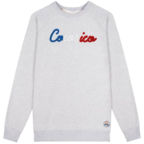 Sweatshirt FRENCH DISORDER CLYDE COCORICO HEATHER GREY